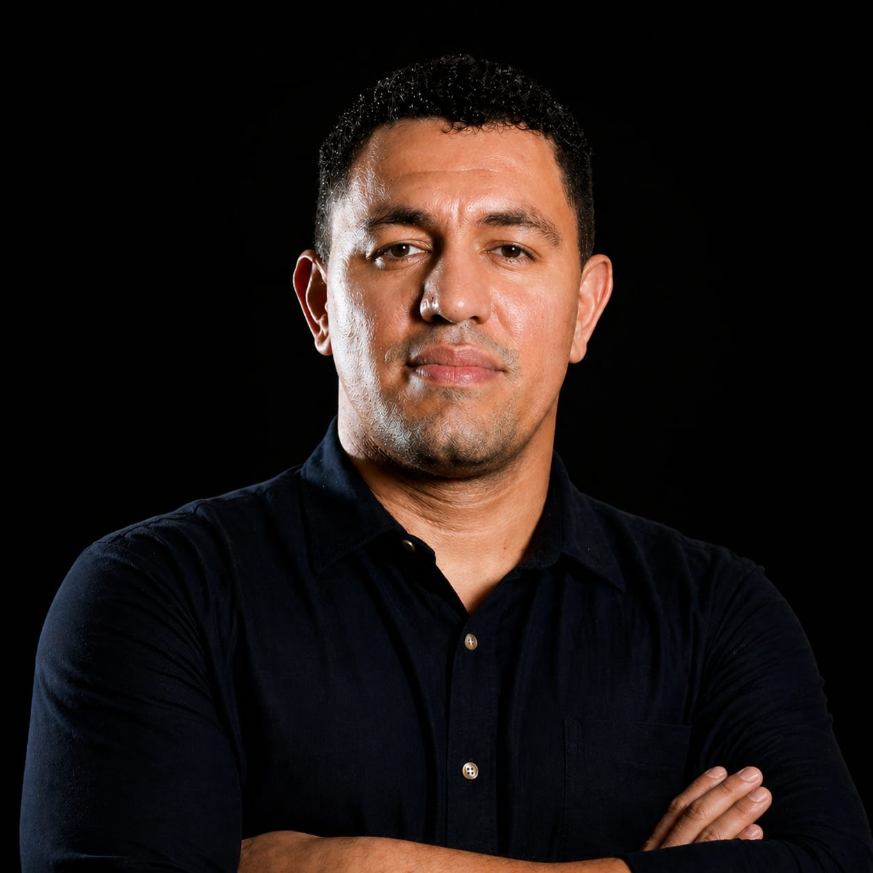 Retrato de Ricardo Leite Dias, engenheiro civil e candidato à presidência do CREA-MT